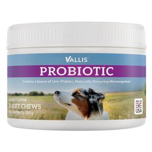 Vallis Probiotic Soft Chews for Dogs  Valley Vet Supply